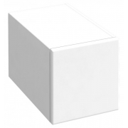 Тумба для ванной Terrace Белый, 1 ящик «открытие нажатием» монтаж 30х48 см EB1744-G1C