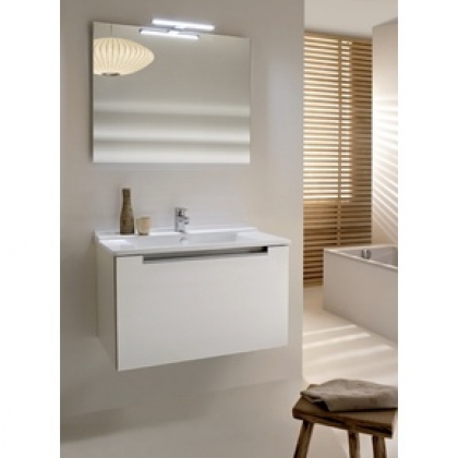 Комплект мебели для ванной 80 см Jacob Delafon Struktura, монтаж EB1098-RU+EXH112-00+EB1285-N18