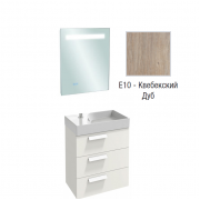 Комплект мебели для ванной 60 см Rythmik, EB1158-NF+EXR112-Z-00+EB1306-E10