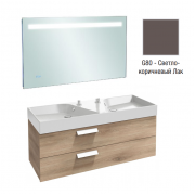 Комплект мебели для ванной 120 см Rythmik, EB1163-NF+EXM112-Z-00+EB1305-G80