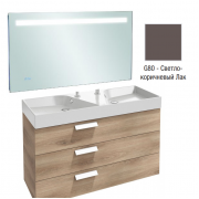 Комплект мебели для ванной 120 см Rythmik, EB1163-NF+EXM112-Z-00+EB1311-G80