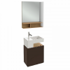 Комплект мебели 50 см Jacob Delafon Terrace раковина EGA012-00 тумба EB1178-N23 зеркало EB1180D-NF