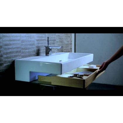 Комплект мебели для ванной 120 см Jacob Delafon Terrace, EB1183-NF+EB1188-G1C+EXB9112-00