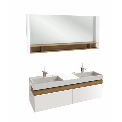 Комплект мебели для ванной 150 см Jacob Delafon Terrace, EB1184-NF+EB1189-G1C+EXA112-00