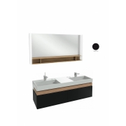 Комплект мебели для ванной 150 см Terrace, EB1184-NF+EXA112-00+EB1189-274