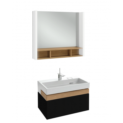Комплект мебели для ванной 100 см Jacob Delafon Terrace, EXC112-00+EB1182-NF+EB1187-274
