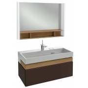 Комплект мебели для ванной 100 см Terrace,  EXC112-00+EB1182-NF+EB1187-442