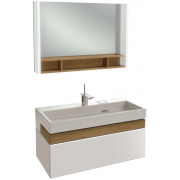 Комплект мебели для ванной 100 см Terrace, EXC112-00+EB1182-NF+EB1187-G1C