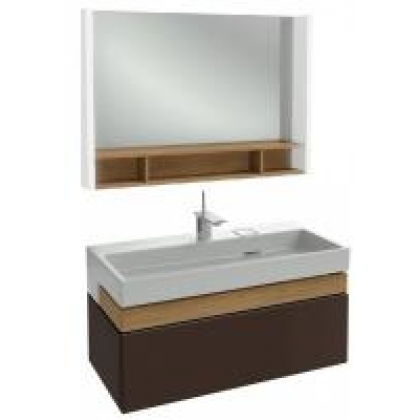 Комплект мебели для ванной 80 см Jacob Delafon Terrace, EXD112-00+EB1181-NF+EB1186-F26