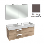 Комплект мебели для ванной 120 см Rythmik, EXM112-Z-00+EB1305-G80+EB798RU-G80