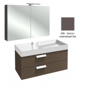 Комплект мебели для ванной 100 см Rythmik, EXN112-Z-00+EB1304-G80+EB797RU-G80