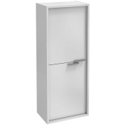 Шкаф-пенал Vivienne 40x100 см, корпус белый глянцевый, фасад белый, EB1587-N18-N18
