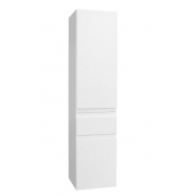 Шкаф-пенал 35 см Madeleine EB2069G-J5 левый, блестящий белый