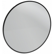 Зеркало 70 см Odeon Rive Gauche EB1177-S14, лакированная рама черный сатин