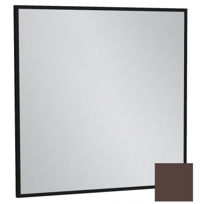 Зеркало Jacob Delafon Silhouette EB1423-F32, 60x60 см, лакированная рама ледяной коричневый сатин