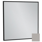 Зеркало Silhouette EB1423-S21, 60x60 см, лакированная рама серый титан сатин