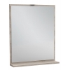 Зеркало Jacob Delafon Vivienne 60x70 см, с полочкой, цвет серый дуб, EB1596-E71