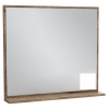 Зеркало Jacob Delafon Vivienne 80x70 см, с полочкой, цвет белый глянцевый, EB1597-N18