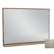 Зеркало Vivienne EB1598-E71, 100x70 см, с полочкой, цвет серый дуб