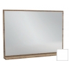 Зеркало Jacob Delafon Vivienne EB1598-N18, 100x70 см, с полочкой, цвет белый глянцевый