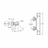 Смеситель термостатический для ванны Jacob Delafon Rivoli E24325-CP